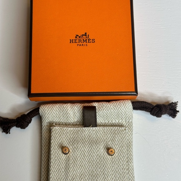 Hermès MINI POP H ROSE DRAGÈE EARRINGS ROSE GOLD PLATED - Picture 3 of 8